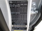 2013 Range Rover Evoque Color Code for Indus Silver Metallic - Color Code: 863