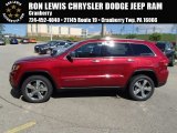 2014 Deep Cherry Red Crystal Pearl Jeep Grand Cherokee Limited 4x4 #86558978
