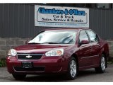 2006 Sport Red Metallic Chevrolet Malibu LT V6 Sedan #86559074