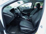 2014 Ford Focus SE Hatchback Charcoal Black Interior