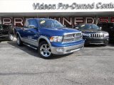 2010 Deep Water Blue Pearl Dodge Ram 1500 Big Horn Quad Cab 4x4 #86559473