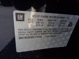 2014 Cadillac XTS Luxury AWD Info Tag