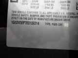 2014 Cadillac CTS -V Sedan Info Tag