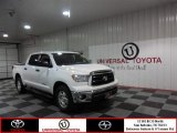 Super White Toyota Tundra in 2012