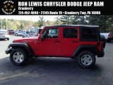 2014 Flame Red Jeep Wrangler Unlimited Sport 4x4 #86558983