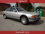 2000 Titanium Silver Metallic BMW 7 Series 740iL Sedan #86559102