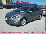 2013 Harbor Gray Metallic Hyundai Elantra Limited #86615379