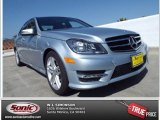 2014 Diamond Silver Metallic Mercedes-Benz C 250 Sport #86615496