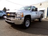 2014 Silver Ice Metallic Chevrolet Silverado 3500HD WT Regular Cab 4x4 #86615362