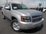 2013 Silver Ice Metallic Chevrolet Avalanche LT 4x4 Black Diamond Edition #86615714