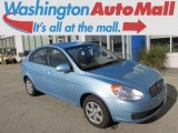 2009 Ice Blue Hyundai Accent GLS 4 Door #86615462