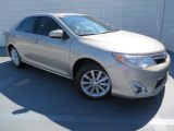 2014 Champagne Mica Toyota Camry XLE #86615584