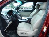 2014 Ford Explorer XLT Medium Light Stone Interior