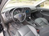 2010 Saab 9-3 Aero Sport Sedan XWD Black Interior