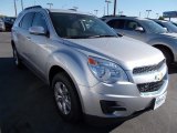 2013 Silver Ice Metallic Chevrolet Equinox LT AWD #86615797