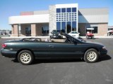 2000 Shale Green Metallic Chrysler Sebring JX Convertible #86616143