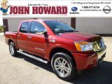 2014 Cayenne Red Nissan Titan SL Crew Cab 4x4 #86616014