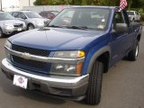 2005 Superior Blue Metallic Chevrolet Colorado LS Extended Cab 4x4 #86615305