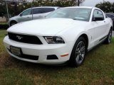 2010 Performance White Ford Mustang V6 Premium Coupe #86615513