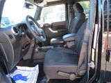 2014 Jeep Wrangler Unlimited Sahara 4x4 Black Interior