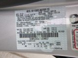 2012 MKZ Color Code for Ingot Silver Metallic - Color Code: UX