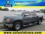 2008 Stealth Gray Metallic GMC Sierra 1500 SLE Crew Cab 4x4 #86676536