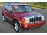 2006 Inferno Red Pearl Jeep Commander Limited #86676452