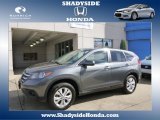 2012 Polished Metal Metallic Honda CR-V EX 4WD #86676071
