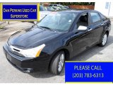 2010 Ebony Black Ford Focus SEL Sedan #86675895