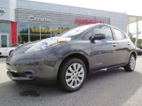 2013 Metallic Slate Nissan LEAF S #86676347