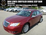 2014 Deep Cherry Red Crystal Pearl Chrysler 200 Limited Sedan #86676236