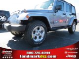 2014 Billet Silver Metallic Jeep Wrangler Unlimited Sahara 4x4 #86725017