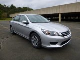 2014 Alabaster Silver Metallic Honda Accord LX Sedan #86725306