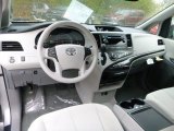 2014 Toyota Sienna LE AWD Light Gray Interior