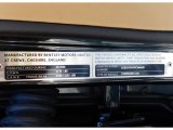 2007 Bentley Continental GT  Info Tag