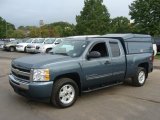 2010 Blue Granite Metallic Chevrolet Silverado 1500 LT Extended Cab 4x4 #86724926