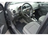 2014 Chevrolet Sonic LTZ Sedan Dark Pewter/Dark Titanium Interior