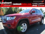 2011 Inferno Red Crystal Pearl Jeep Grand Cherokee Laredo #86725046