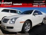 White Suede Ford Fusion in 2008