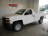 2014 Summit White Chevrolet Silverado 1500 WT Regular Cab #86780133