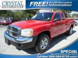 2005 Flame Red Dodge Dakota SLT Club Cab #86780066