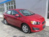 Crystal Red Tintcoat Chevrolet Sonic in 2014