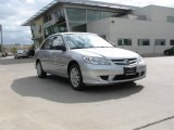 2005 Satin Silver Metallic Honda Civic LX Sedan #848008