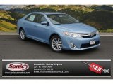2014 Clearwater Blue Metallic Toyota Camry XLE #86779716