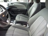 2014 Chevrolet Sonic LT Sedan Jet Black/Dark Titanium Interior