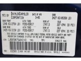 2005 Liberty Color Code for Patriot Blue Pearl - Color Code: PB7