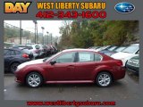 2014 Venetian Red Pearl Subaru Legacy 2.5i Premium #86812061