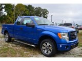 2013 Blue Flame Metallic Ford F150 STX SuperCab #86812127