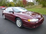 2001 Dark Carmine Red Metallic Chevrolet Monte Carlo LS #86812441