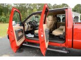 2014 Ford F350 Super Duty Lariat Crew Cab 4x4 Adobe Interior